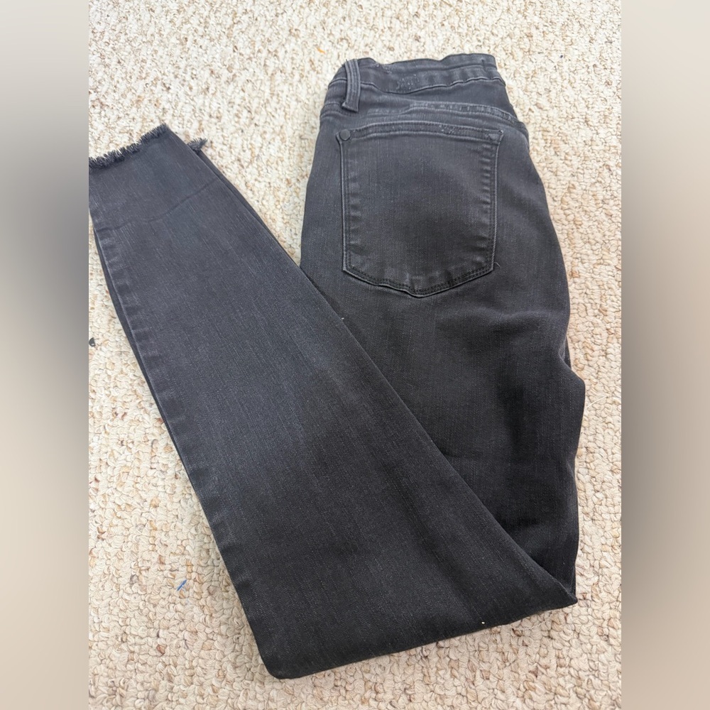 Judy Blue Black Distressed Skinny Jeans size 30